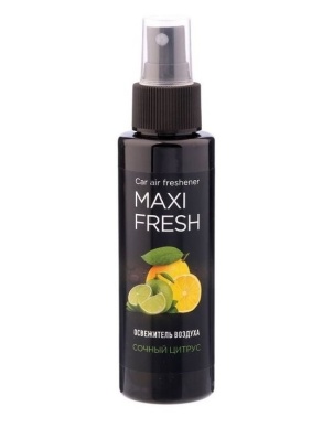Ароматизатор воздуха MAXI FRESH SMF-7 "СОЧНЫЙ ЦИТРУС" (110 мл., спрей) фото 1